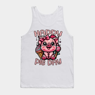 Happy Pig Day: Let's Celebrate Our Adorable Porcine Pals! Tank Top